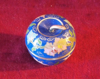Cutest Little Cloisonné Apple