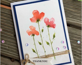 Handmade Card - Thank You