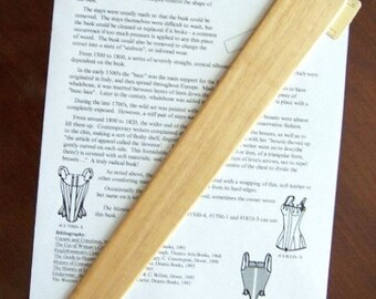 Renaissance through Regency Hardwood Corset Busk, 1500s - 1830s, #1700-8