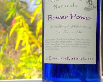 Hydrating Rosewater Toner Mist, All Natural, Oil-Free, Calming for All Skin Types - 4 oz - On Sale