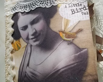 A Little Birdie Told me Not so Perfect Junk Journal