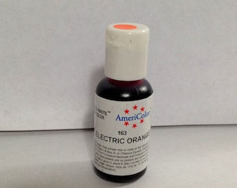 Clearance! Americolor Gel Paste - Food Color in Electric Orange