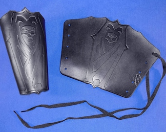 Leather Vampyr Coffin Bracers