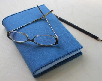 Journal refillable waxed canvas (MEDIUM) - graph, lined or blank paper