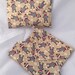 Sock Monkey Reusable Lunch Duo - Sandwich Wrap and Snack Bag
