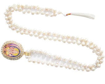 Harmony Malabeads Ganesha Pearls Meditation 108 Energy Good Luck Happiness Mala Necklace