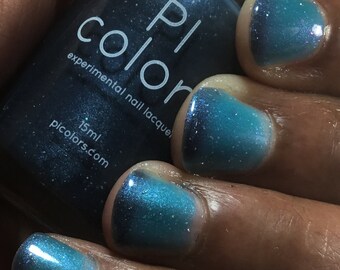 Tanager.043 Blue Teal Nail Polish Thermal Color Changing