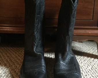 Vintage Dan Post cowboy boots