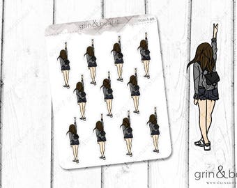 Deuces/Peace Out - Everyday Girl Stickers (EG015)
