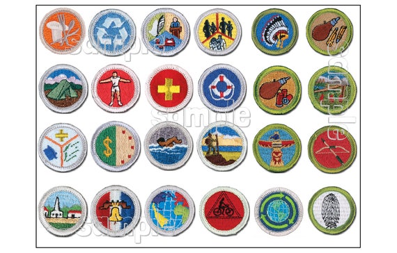 SCOUT Merit Badge sheet Customized EDIBLE cake decoration