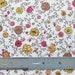 Liberty London Floral Fusion C 10"x26" Fat Eighth Yellow Pink Tana Lawn Fabric
