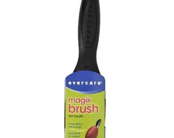 Pack of 6, Evercare Magik Brush Double-Sided Lint Pickup Brush