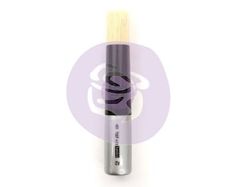 Prima Finnabair Art Basics MEDIUM DABBING BRUSH for Stencils texture waxes Mixed Media #965211