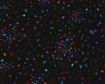 Radiance, multi colored splatters, paint splatter fabric, by Timeless Treasures, C5134