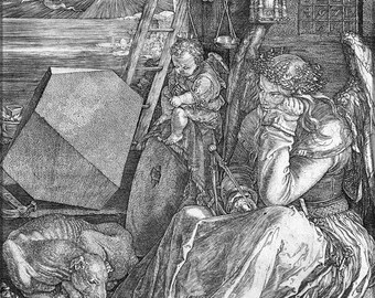 Poster, Many Sizes Available; Melencolia I, 1514, Albrecht Dürer Engraving