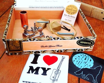 Cigar Box Guitar KIT finish it yourself