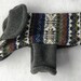 Plush Upcycled Sweater Dog Coat - Small