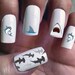 Sharks - Assorted Water Slide Nail Decals