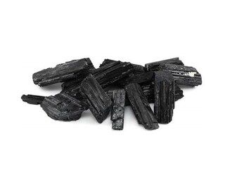 1lb Black Tourmaline Raw/Untumbled Stone