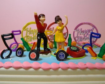 Retro Dancers Cake Kit