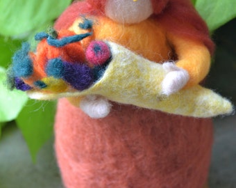 Waldorf Inspired Needle felted Autumn Harvest