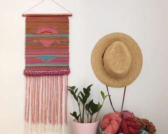 DREAMIN' woven wall hanging, wall hanging, weaving, tapestry, woven wall art, home decor