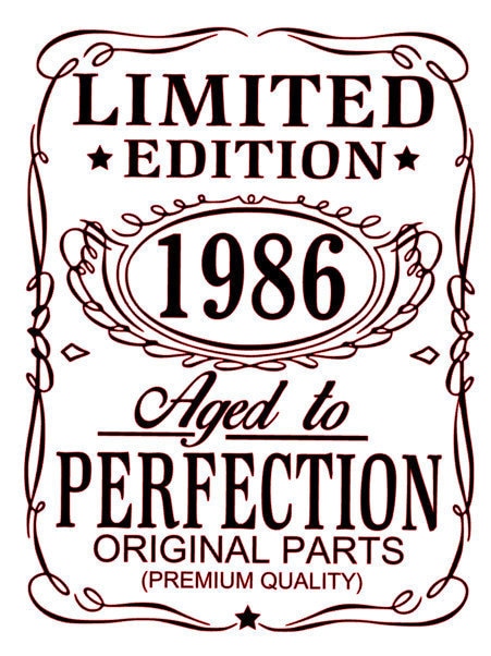 Download SVG File of Limited Edition Aged to Perfection