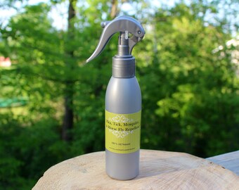 All Natural Flea and Tick Spray, Bug Spray, Repellent, Flea and Tick Spray, Horseflies, Mosquitos, Organic Bug Repellent - 5 oz