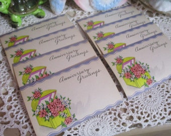 Vintage Florist Cards-Unused-Dozen