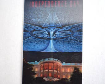 Vintage 3D Independence Day Movie Promo
