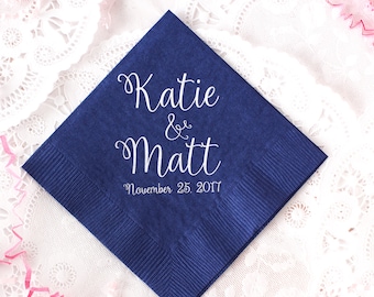 Bridal Shower, Personalized Napkins, Custom Napkins, Event Napkins, Wedding Napkins, Party Napkins, Birthday Napkins, Rehearsal Dinner