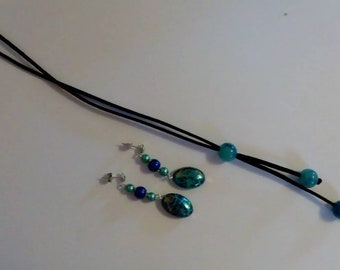 Finery blue beads