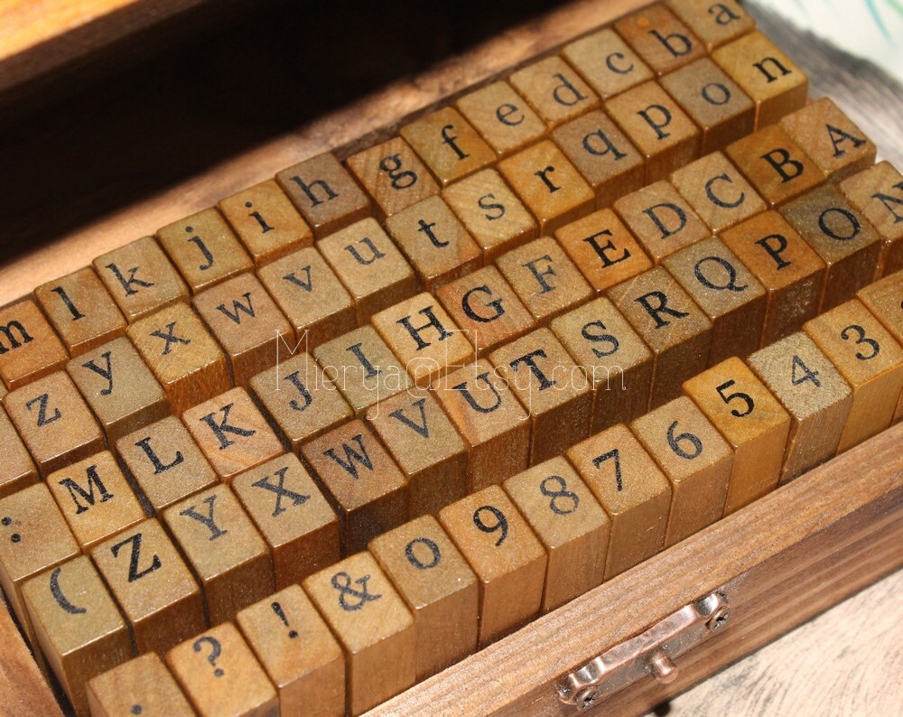 alphabet stamp set wooden rubber stamps letter stamps letter stamp set