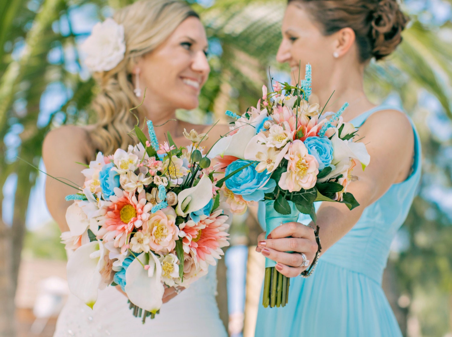 Beach Wedding Bouquets Fashion Dresses