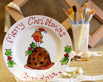 Christmas Robin Plate