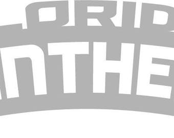 Florida Panthers Wordmark Decal