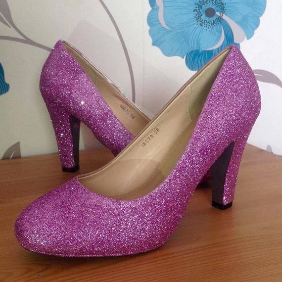 Pink/Purple Heels Court shoes Bridal Shoes Bridesmaid