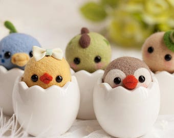 Needle felting kit - Hatchling bundle
