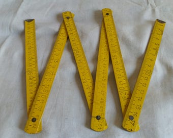 Vintage Wooden Folding Ruler - NEW.Brand: LOGAREX
