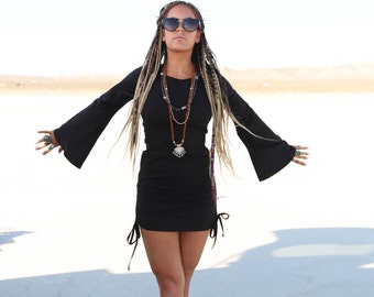 black hippie clothing