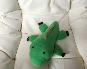READY TO SHIP crocodile plush
