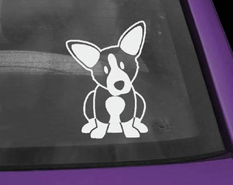 Pembroke Welsh Corgi Cartoon Vinyl Decal