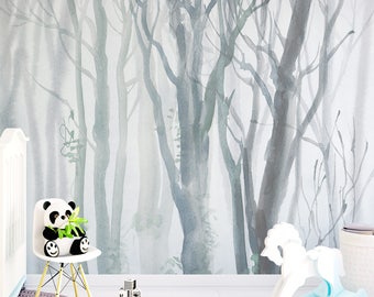 Into The Woods Forest Wallpaper