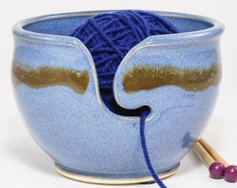 Crochet Bowl - Gift for Crocheting - Crochet Organizer - Crocheting Organizer - Crochet Caddy - Organiser Crocheting - Bowl Knitter -InStock