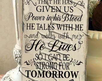 BECAUSE OF HIM