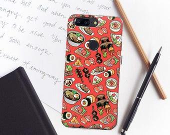Sushi case, OnePlus, food, OnePlus 5 case, OnePlus 3 case, OnePlus X case, OnePlus 3T case, OnePlus One case, food OnePlus case, case for 5t