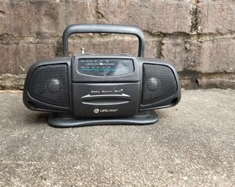 Tiny Baby Boom Box / Ghetto Blaster / Radio / Tape Player