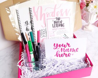 Beginner's Brush Lettering Kit: The Gift of Lettering