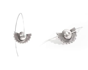 Kinetic Earrings - Sterling Silver- One of a kind.
