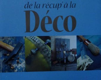 The title of the upcycled book ' Art Deco